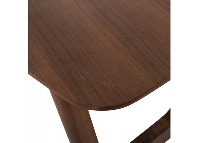 ΤΡΑΠΕΖΙ ΤΡΑΠΕΖΑΡΙΑΣ RINER ΟΡΘΟΓΩΝΙΟ HM9745 MDF ΜΕ ΚΑΠΛΑΜΑ ΚΑΡΥΔΙΑΣ 180x90x76εκ.