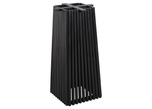 ΒΑΣΗ ΤΡΑΠΕΖΙΟΥ BAR ΤΕΤΡΑΓΩΝΗ FRANTZ HM9858.12 ΞΥΛΟ MINDI-ΜΑΥΡΟ 40x40x90Yεκ