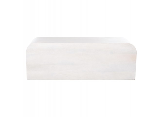 ΕΠΙΠΛΟ ΤΗΛΕΟΡΑΣΗΣ HANDYR HM9704 ΜΑΣΙΦ ΞΥΛΟ MANGO ΣΕ ΛΕΥΚΟ 130x40x45Yεκ.