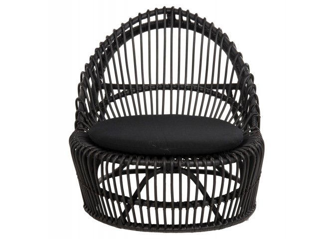 ΠΟΛΥΘΡΟΝΑ ENTROPY HM9840.03 ΦΥΣΙΚΟ RATTAN ΜΕ ΜΑΞΙΛΑΡΙ-ΜΑΥΡΟ 80x97x85Υεκ.