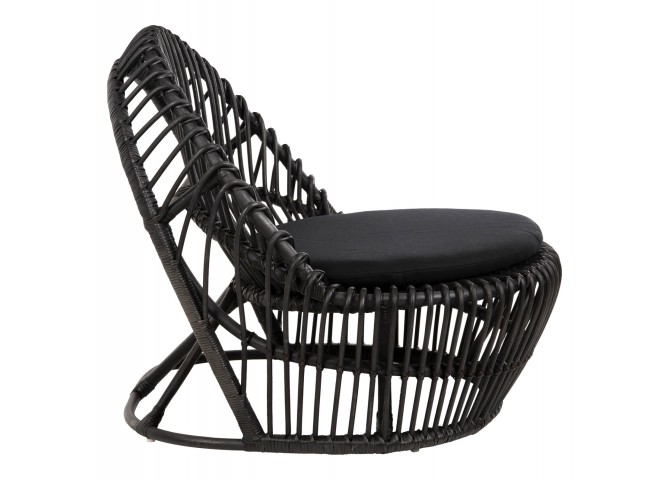 ΠΟΛΥΘΡΟΝΑ ENTROPY HM9840.03 ΦΥΣΙΚΟ RATTAN ΜΕ ΜΑΞΙΛΑΡΙ-ΜΑΥΡΟ 80x97x85Υεκ.