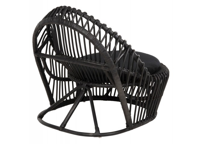 ΠΟΛΥΘΡΟΝΑ ENTROPY HM9840.03 ΦΥΣΙΚΟ RATTAN ΜΕ ΜΑΞΙΛΑΡΙ-ΜΑΥΡΟ 80x97x85Υεκ.