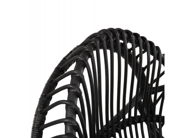 ΠΟΛΥΘΡΟΝΑ ENTROPY HM9840.03 ΦΥΣΙΚΟ RATTAN ΜΕ ΜΑΞΙΛΑΡΙ-ΜΑΥΡΟ 80x97x85Υεκ.