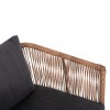 ΣΑΛΟΝΙ ΕΞ.ΧΩΡΟΥ 4ΤΜΧ FREJA HM6057.03 ΑΛΟΥΜ.ΑΝΘΡΑΚΙ-PE RATTAN ΜΠΕΖ-ΑΝΘΡΑΚΙ ΜΑΞΙΛΑΡΙΑ
