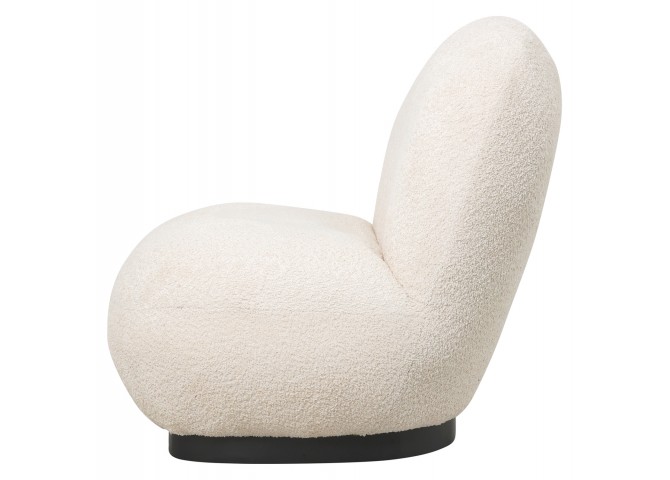 ΠΟΛΥΘΡΟΝΑ BEANY HM9591.06 ΕΚΡΟΥ ΜΠΟΥΚΛΕ ΥΦΑΣΜΑ 85x82x77Υ εκ.