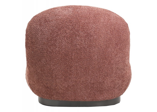 ΠΟΛΥΘΡΟΝΑ BEANY HM9591.02 ΡΟΖ ΜΠΟΥΚΛΕ ΥΦΑΣΜΑ 85x82x77Υ εκ.