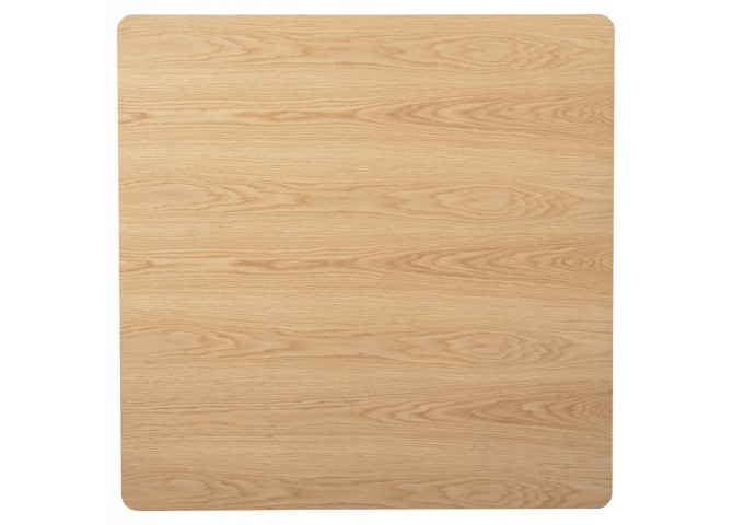 ΤΡΑΠΕΖΙ ΤΡΑΠΕΖΑΡΙΑΣ TRENK HM9614.01 MDF ΜΕ ΚΑΠΛΑΜΑ ΔΡΥΟΣ ΦΥΣΙΚΟ-ΜΑΥΡΟ ΜΕΤΑΛΛΟ 120x120x75Υεκ.