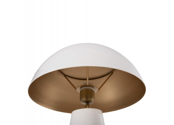 ΦΩΤΙΣΤΙΚΟ ΔΑΠΕΔΟΥ SMUSH HM4258.03 ΜΕΤΑΛΛΟ ΣΕ ΛΕΥΚΟ Φ32,5x69Υεκ.