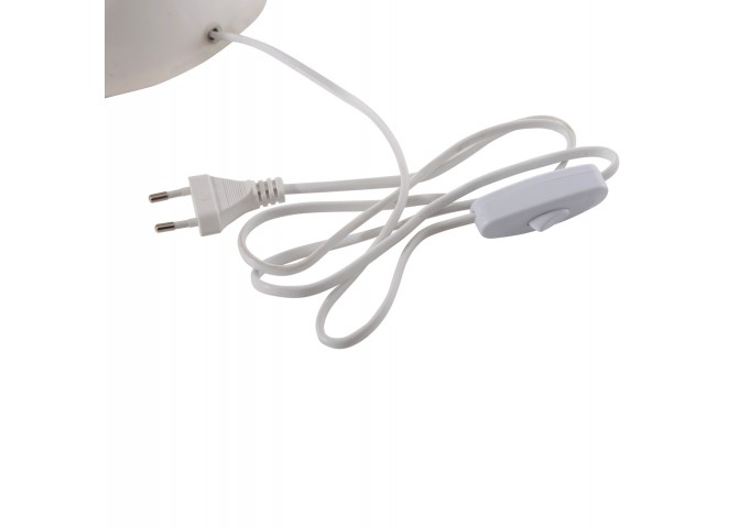 ΦΩΤΙΣΤΙΚΟ ΔΑΠΕΔΟΥ SMUSH HM4258.03 ΜΕΤΑΛΛΟ ΣΕ ΛΕΥΚΟ Φ32,5x69Υεκ.