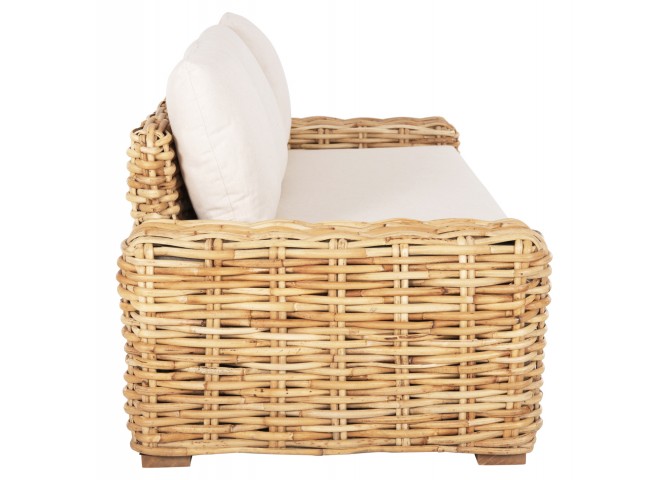 ΚΑΝΑΠΕΣ ΤΡΙΘΕΣΙΟΣ ΕΞ.ΧΩΡΟΥ TROPEL HM9808 ΞΥΛΟ MANGO-RATTAN ΦΥΣΙΚΟ-ΛΕΥΚΑ ΜΑΞΙΛΑΡΙΑ 216x88x85Υεκ