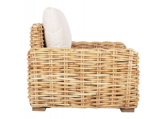 ΠΟΛΥΘΡΟΝΑ TROPEL HM9810 ΞΥΛΟ MANGO-RATTAN ΦΥΣΙΚΟ-ΛΕΥΚΑ ΜΑΞΙΛΑΡΙΑ 110x88x70-85Υεκ.