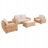 ΣΕΤ ΣΑΛΟΝΙ ΕΞ. ΧΩΡΟΥ 4ΤΜΧ HM11940 ΦΥΣΙΚΟ RATTAN-2ΘΕΣΙΟΣ ΚΑΝΑΠΕΣ-2 ΠΟΛΥΘΡΟΝΕΣ-ΤΡΑΠΕΖΙ