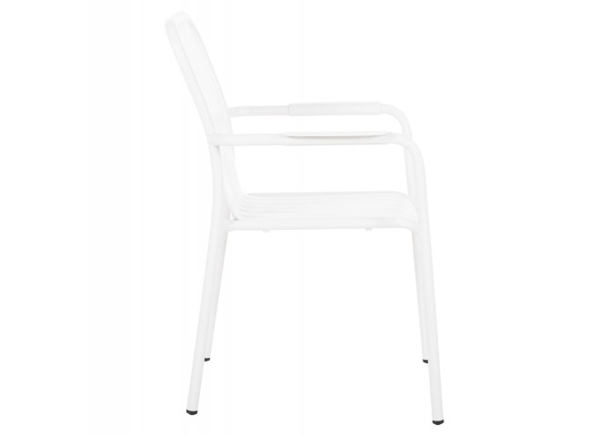 ΠΟΛΥΘΡΟΝΑ ΑΛΟΥΜΙΝΙΟΥ RACHEL HM6088.02 ΛΕΥΚΗ 63x58x85Υεκ.