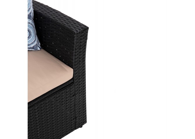 ΣΑΛΟΝΙ ΕΞ.ΧΩΡΟΥ 4ΤΜΧ THORE HM5978 ΣΥΝΘ. RATTAN ΑΝΘΡΑΚΙ-ΜΠΕΖ ΜΑΞΙΛΑΡΙΑ