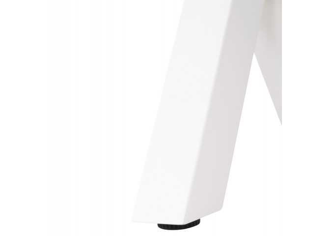 ΠΑΓΚΑΚΙ ΑΛΟΥΜΙΝΙΟΥ TAWNEE HM6040.02 ΛΕΥΚΟ-POLYWOOD ΚΑΘΙΣΜΑ ΦΥΣΙΚΟ 220x36x44,5Υεκ.