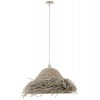 ΦΩΤΙΣΤΙΚΟ ΟΡΟΦΗΣ ΚΡΕΜΑΣΤΟ HM4349 SEAGRASS ΣΕ WHITEWASH ΧΡΩΜΑ Φ60x25Υεκ.