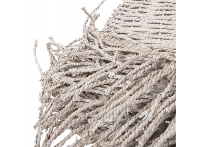 ΦΩΤΙΣΤΙΚΟ ΟΡΟΦΗΣ ΚΡΕΜΑΣΤΟ HM4349 SEAGRASS ΣΕ WHITEWASH ΧΡΩΜΑ Φ60x25Υεκ.