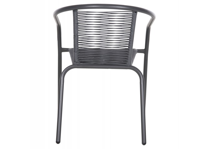 ΠΟΛΥΘΡΟΝΑ SWIFTER HM5969.01 ΜΕΤΑΛΛΟ ΓΚΡΙ-ΣΥΝΘ. RATTAN ΓΚΡΙ 54x61x75Υεκ.