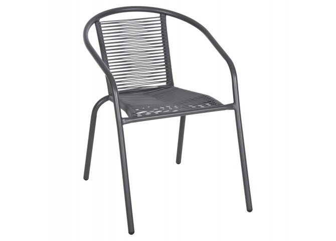 ΠΟΛΥΘΡΟΝΑ SWIFTER HM5969.01 ΜΕΤΑΛΛΟ ΓΚΡΙ-ΣΥΝΘ. RATTAN ΓΚΡΙ 54x61x75Υεκ.