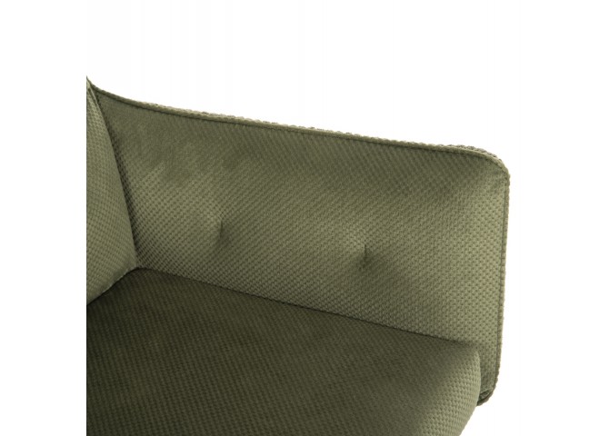 ΠΟΛΥΘΡΟΝΑΚΙ QUILL HM9843.05 ΠΡΑΣΙΝΟ ΥΦΑΣΜΑ-ΞΥΛΟ ΟΞΙΑΣ ΠΟΔΙΑ 61x57,5x91Υεκ.