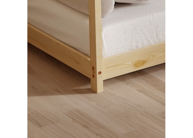 ΚΡΕΒΑΤΙ ΠΑΙΔΙΚΟ PEPE HM677.01 τ.MONTESSORI ΞΥΛΟ ΠΕΥΚΟ ΦΥΣΙΚΟ- 190x90εκ