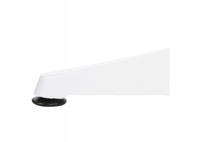 ΤΡΑΠΕΖΙ ΑΛΟΥΜΙΝΙΟΥ ΣΤΡΟΓΓΥΛΟ ALEXA HM6086.02 ΛΕΥΚΟ-POLYWOOD TOP ΦΥΣΙΚΟ Φ60x73Υεκ.