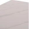 ΤΡΑΠΕΖΙ RAVEN HM9854.01 ΚΕΡΑΜΙΚΟ TOP ΛΕΥΚΟ ΜΑΡΜΑΡΟ-ΜΑΥΡΟ ΜΕΤΑΛΛΟ 117,5x67,5x76Υεκ.