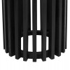 ΒΑΣΗ BAR STAND ΣΤΡΟΓΓΥΛΗ FRANTZ HM9857.12 MINDI ΞΥΛΟ ΣΕ ΜΑΥΡΟ Φ40x90Υεκ.