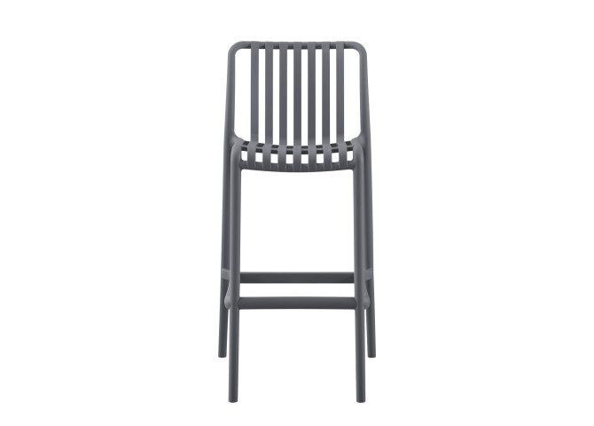 ΣΚΑΜΠΟ BAR ΠΟΛΥΠΡΟΠΥΛΕΝΙΟΥ SATURN HM6098.03 ΓΚΡΙ 38,5x49,5x102Υεκ.
