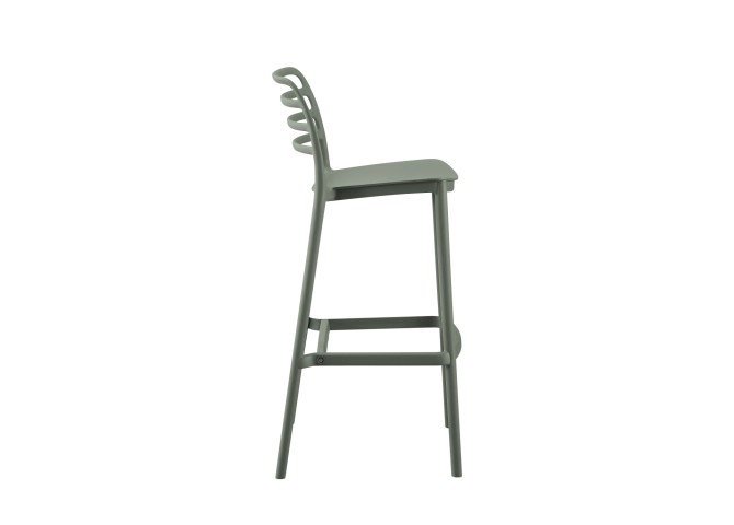 ΣΚΑΜΠΟ BAR ΠΟΛΥΠΡΟΠΥΛΕΝΙΟΥ SNOD HM6099.07 OLIVE GREEN 37,2x50x101,5Υεκ.
