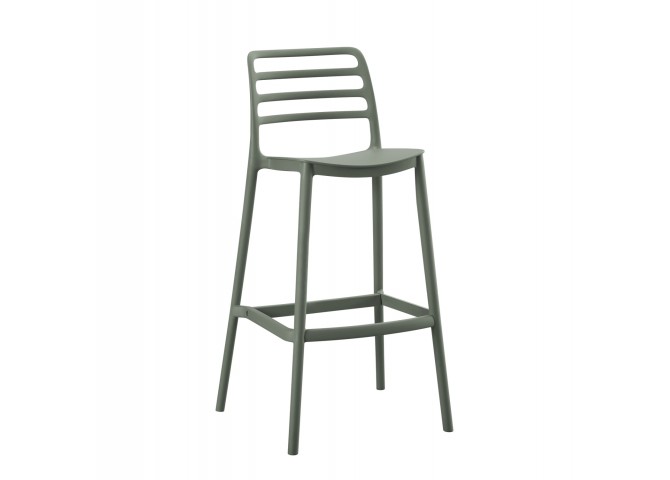 ΣΚΑΜΠΟ BAR ΠΟΛΥΠΡΟΠΥΛΕΝΙΟΥ SNOD HM6099.07 OLIVE GREEN 37,2x50x101,5Υεκ.