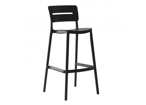 ΣΚΑΜΠΟ BAR ΠΟΛΥΠΡΟΠΥΛΕΝΙΟΥ SNOD2 HM6100.02 ΜΑΥΡΟ 37,2x50x101,5Υεκ.