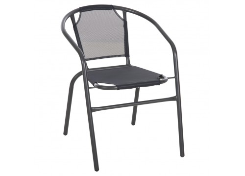ΠΟΛΥΘΡΟΝΑ ΕΞ.ΧΩΡΟΥ LEDAN HM5977.01 ΜΕΤΑΛΛO & TEXTILENE ΓΚΡI 55x58x72Υεκ.