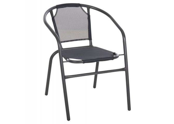 ΠΟΛΥΘΡΟΝΑ ΕΞ.ΧΩΡΟΥ LEDAN HM5977.01 ΜΕΤΑΛΛO & TEXTILENE ΓΚΡI 55x58x72Υεκ.
