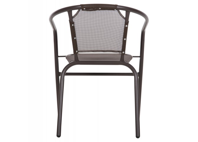 ΠΟΛΥΘΡΟΝΑ ΕΞ.ΧΩΡΟΥ LEDAN HM5977.02 ΜΕΤΑΛΛO & TEXTILENE ΚΑΦΕ 55x58x72Υεκ.