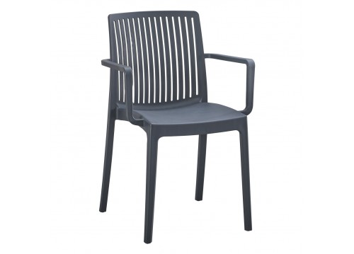 ΠΟΛΥΘΡΟΝΑ ΠΟΛΥΠΡΟΠΥΛΕΝΙΟΥ IDA HM6127.03 ΓΚΡΙ 41,3x54,2x81,8Υεκ.