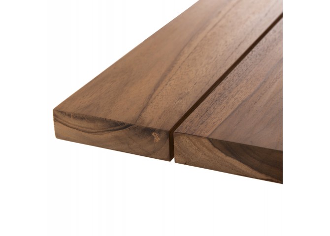 ΤΡΑΠΕΖΙ ΤΕΤΡΑΓΩΝΟ LEO HM9860.11 ΜΑΣΙΦ ΞΥΛΟ ΤΕΑΚ 60x60x75Υεκ.