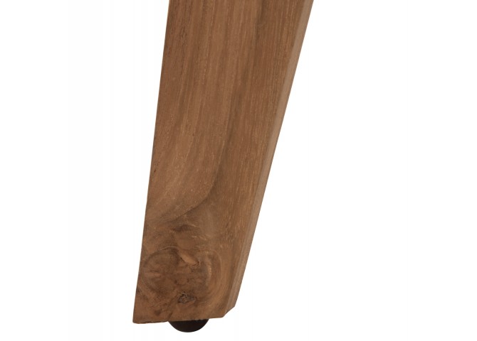 ΤΡΑΠΕΖΙ ΤΕΤΡΑΓΩΝΟ LEO HM9860.11 ΜΑΣΙΦ ΞΥΛΟ ΤΕΑΚ 60x60x75Υεκ.