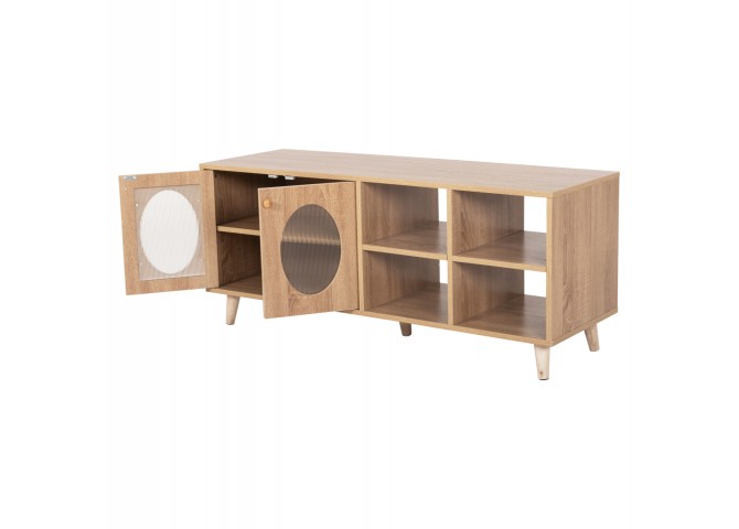 ΕΠΙΠΛΟ ΤΗΛΕΟΡΑΣΗΣ RILLION HM9879 ΜΕΛΑΜΙΝΗ ΣΕ SONAMA 120x40x50Yεκ