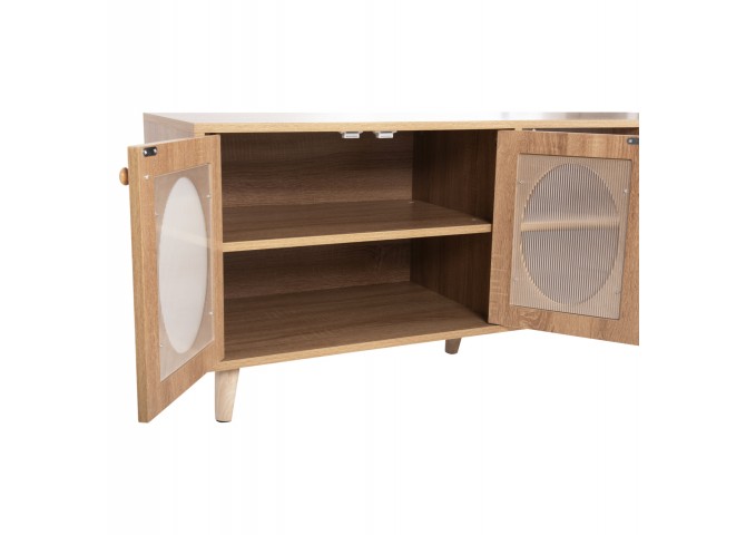 ΕΠΙΠΛΟ ΤΗΛΕΟΡΑΣΗΣ RILLION HM9879 ΜΕΛΑΜΙΝΗ ΣΕ SONAMA 120x40x50Yεκ