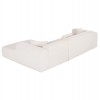 ΚΑΝΑΠΕΣ ΓΩΝΙΑ BRICKEN HM3275.02R ΕΚΡΟΥ ΥΦΑΣΜΑ 110-282x98-160x72Υεκ.