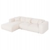 ΚΑΝΑΠΕΣ ΓΩΝΙΑ (ΑΡΙΣΤΕΡΗ) BRICKEN HM3275.02L ΕΚΡΟΥ ΥΦΑΣΜΑ 110-282x98-160x72Υεκ.