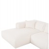 ΚΑΝΑΠΕΣ ΓΩΝΙΑ (ΑΡΙΣΤΕΡΗ) BRICKEN HM3275.02L ΕΚΡΟΥ ΥΦΑΣΜΑ 110-282x98-160x72Υεκ.