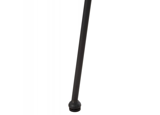 ΠΟΛΥΘΡΟΝΑ ΤΥΠΟΥ ΦΩΛΙΑ ΜΕΤΑΛΛΙΚΗ ALLEGRA HM5458.12 ΜΕ WICKER-ΜΑΥΡΟ 73x78x88Υεκ.