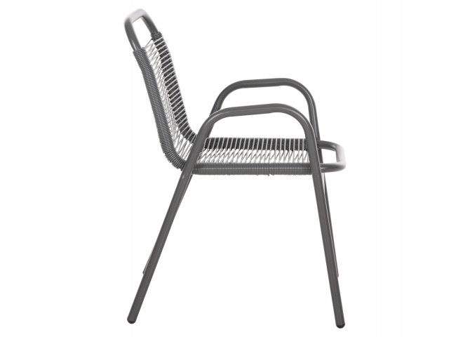 ΠΟΛΥΘΡΟΝΑ ΕΞ.ΧΩΡΟΥ AVRIL HM5968.01 ΜΕΤΑΛΛΟ ΚΑΙ ΣΥΝΘ.RATTAN ΣΕ ΓΚΡΙ 54,5x56x78Υεκ.