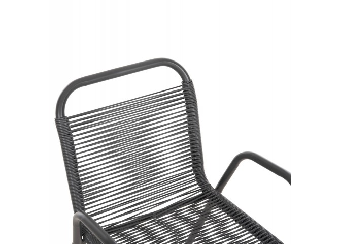 ΠΟΛΥΘΡΟΝΑ ΕΞ.ΧΩΡΟΥ AVRIL HM5968.01 ΜΕΤΑΛΛΟ ΚΑΙ ΣΥΝΘ.RATTAN ΣΕ ΓΚΡΙ 54,5x56x78Υεκ.