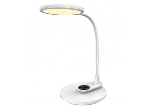 ΦΩΤΙΣΤΙΚΟ ΓΡΑΦΕΙΟΥ LED BLAIN HM4459.01 ΛΕΥΚΟ ABS & ΣΙΛΙΚΟΝΗ