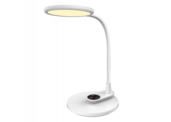 ΦΩΤΙΣΤΙΚΟ ΓΡΑΦΕΙΟΥ LED BLAIN HM4459.01 ΛΕΥΚΟ ABS & ΣΙΛΙΚΟΝΗ
