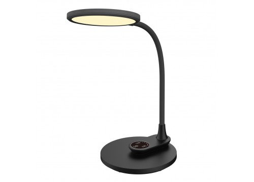 ΦΩΤΙΣΤΙΚΟ ΓΡΑΦΕΙΟΥ LED BLAIN HM4459.02 ΜΑΥΡΟ ABS & ΣΙΛΙΚΟΝΗ