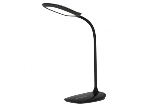 ΦΩΤΙΣΤΙΚΟ ΓΡΑΦΕΙΟΥ LED BLAIN HM4444.02 ΜΑΥΡΟ ABS